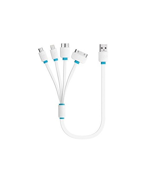 Câble 4 en 1 pour smartphone Câble 4 en 1 pour smartphone