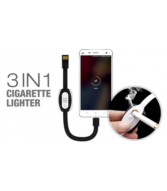 3 En 1 Allume-Cigare + Mini Power Bank