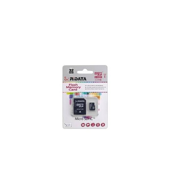 Carte Memoire 32 GO Micro SD RIDATA Carte Memoire 32 GO Micro SD RIDATA