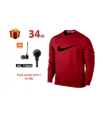 Pack sweat shirt + kit JBL